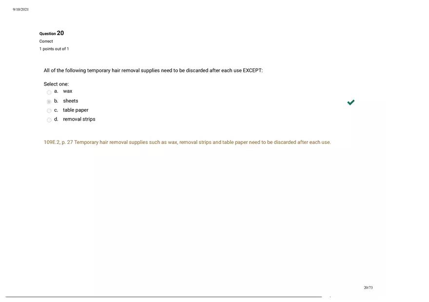 Written Prep Assessment  Attempt Review Part 2 - Page 10