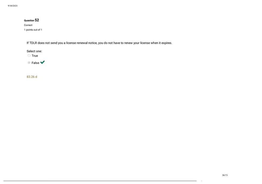 Written Prep Assessment  Attempt Review Part 5 - Page 11