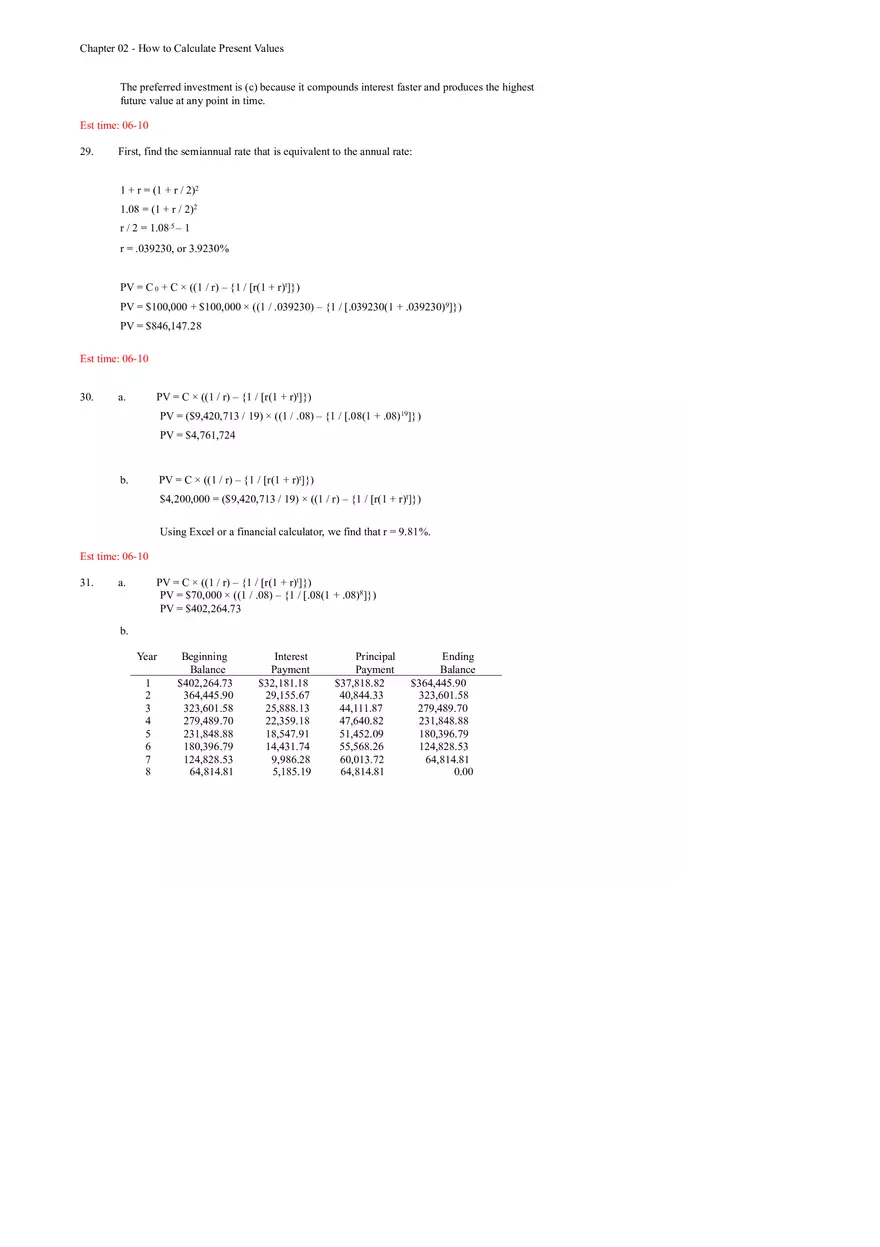Chapter 02 - How to Calculate Present Values Solution - Page 15