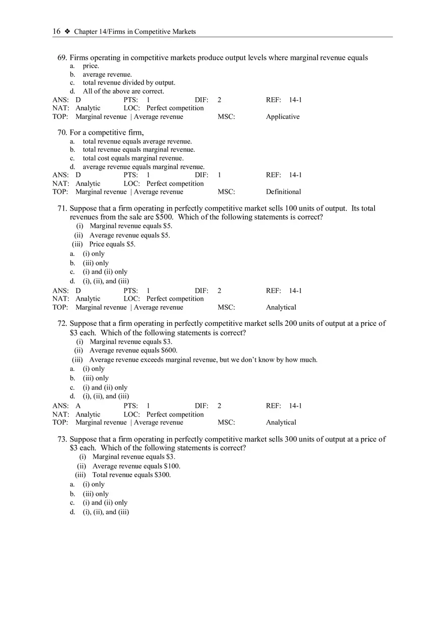What is a Competitive Market - Page 7
