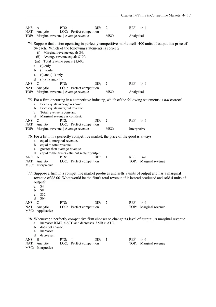 What is a Competitive Market - Page 8