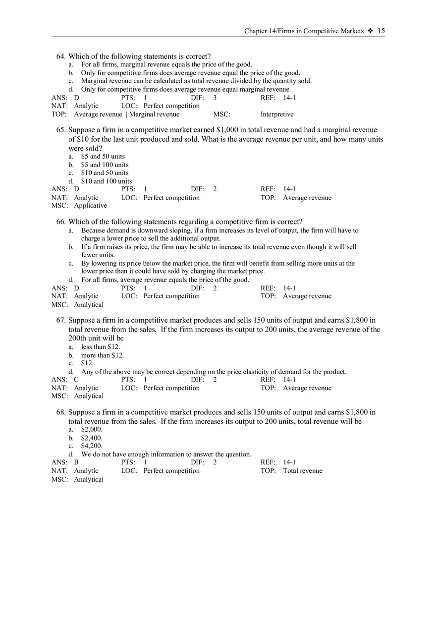 What is a Competitive Market - Page 6