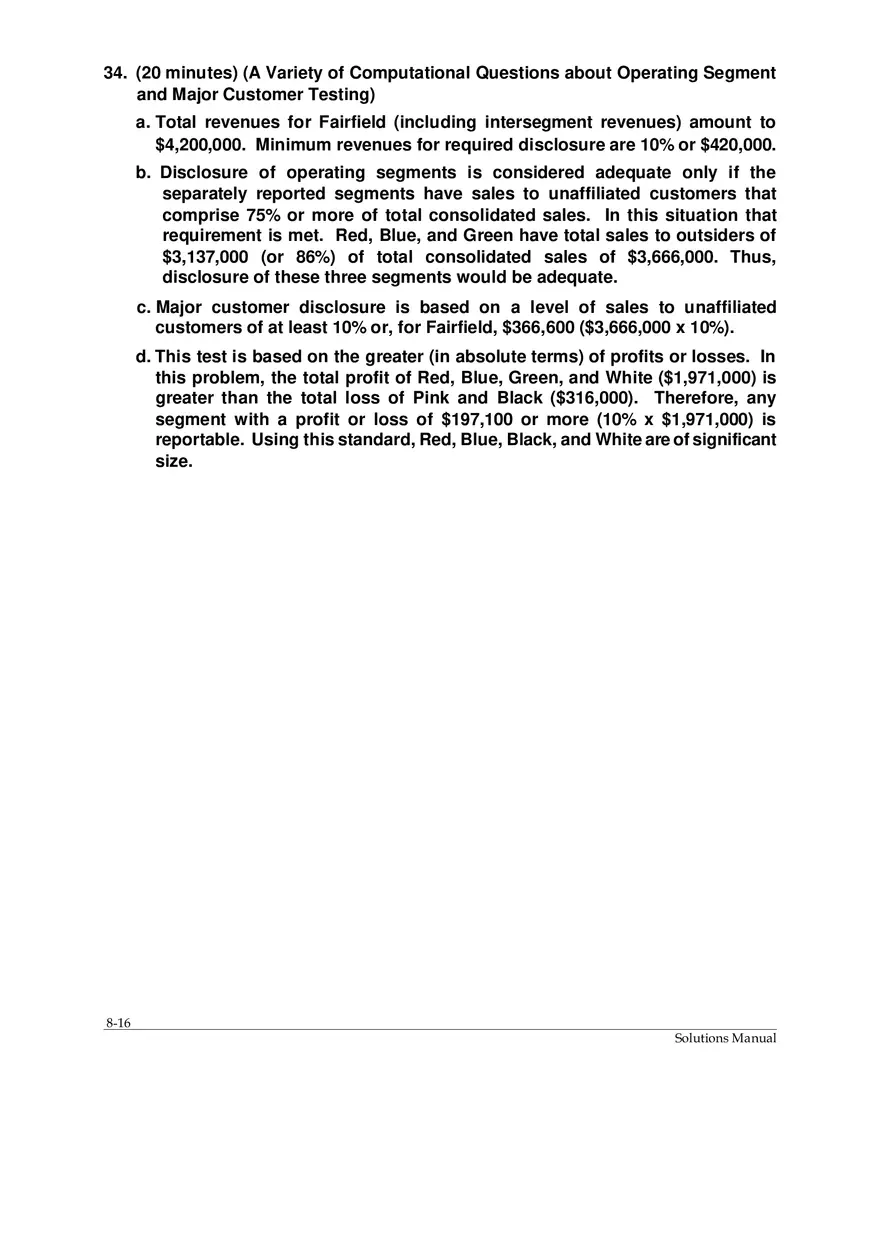Chapter 8 Segment and Interim Reporting - Page 8