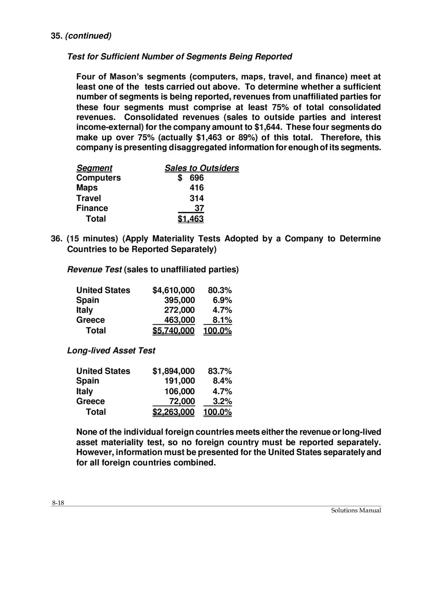 Chapter 8 Segment and Interim Reporting - Page 10