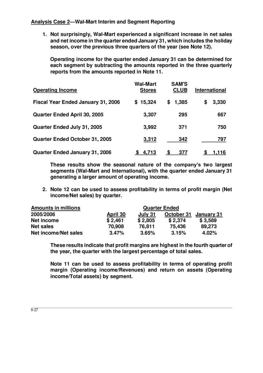 Chapter 8 Segment and Interim Reporting - Page 20