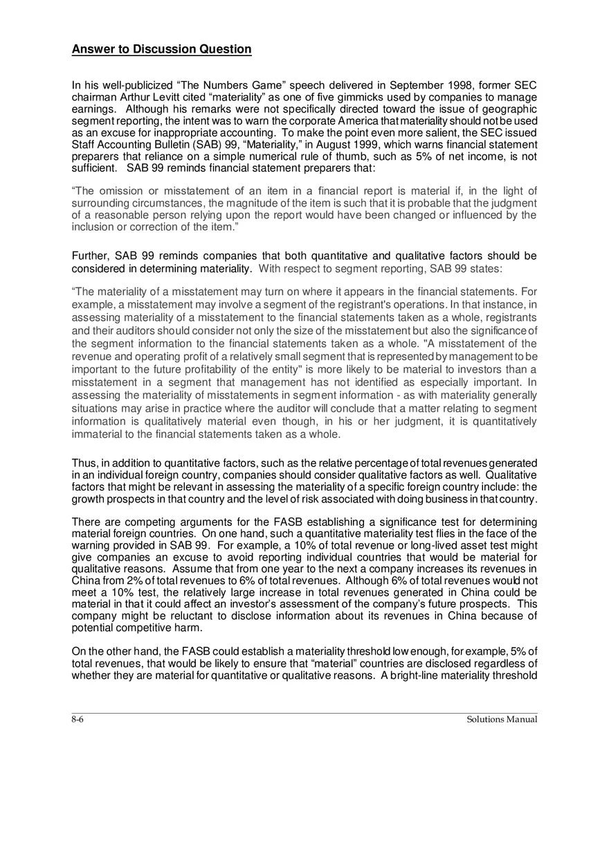 Chapter 8 Segment and Interim Reporting - Page 28