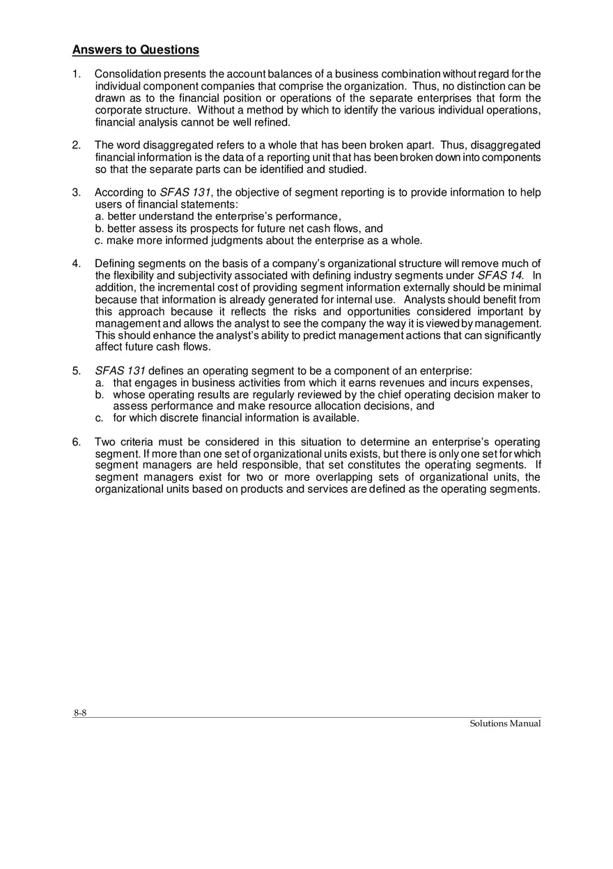 Chapter 8 Segment and Interim Reporting - Page 30