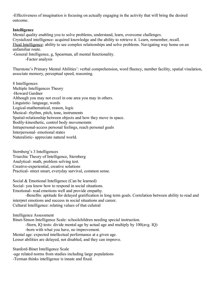 Chapter 7 Thinking, Language, Intelligence - Page 3