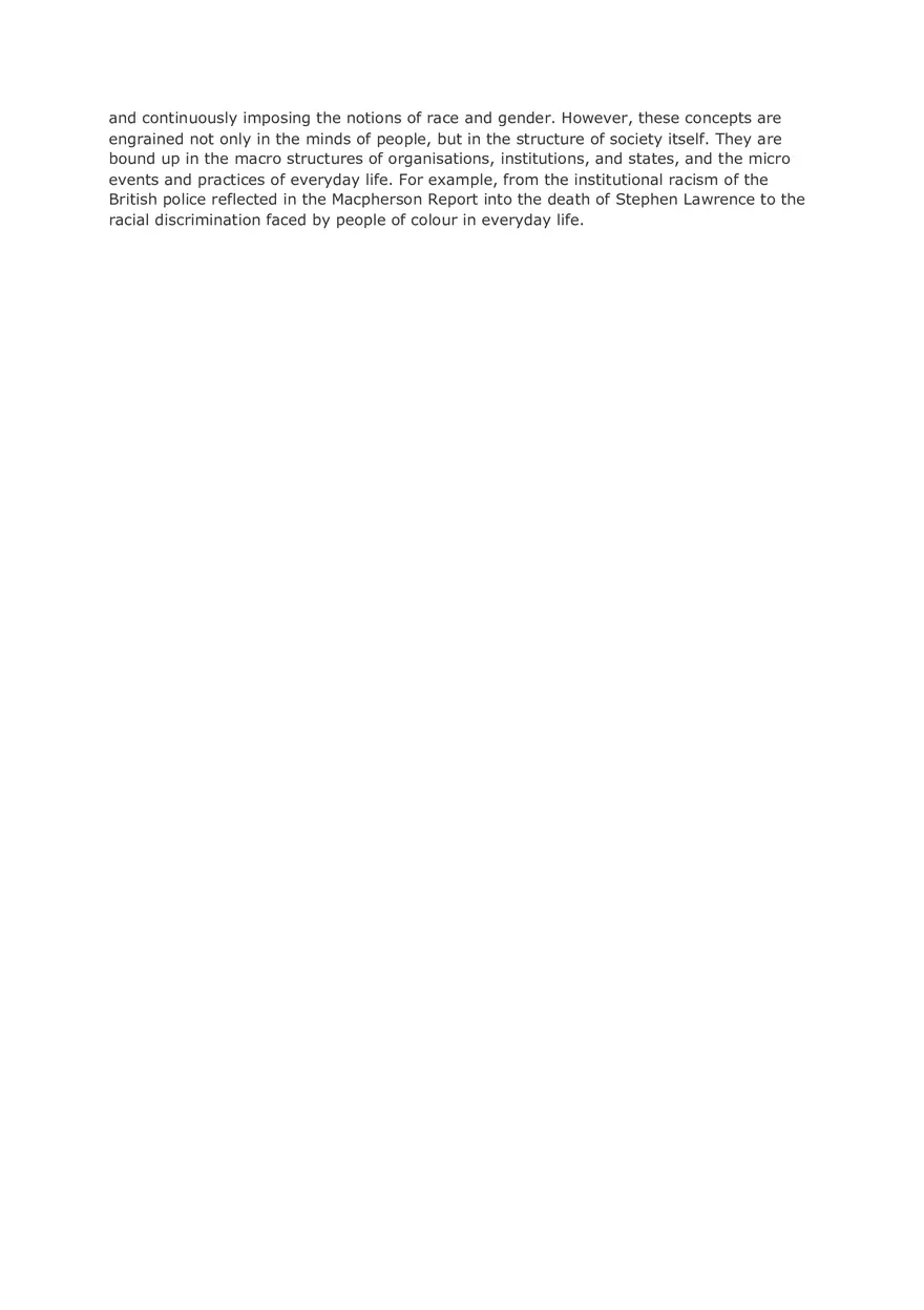 Race is a Social Construct Essay - Page 4