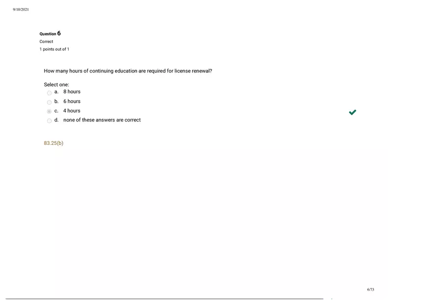 Written Prep Assessment  Attempt Review Part 1 - Page 6