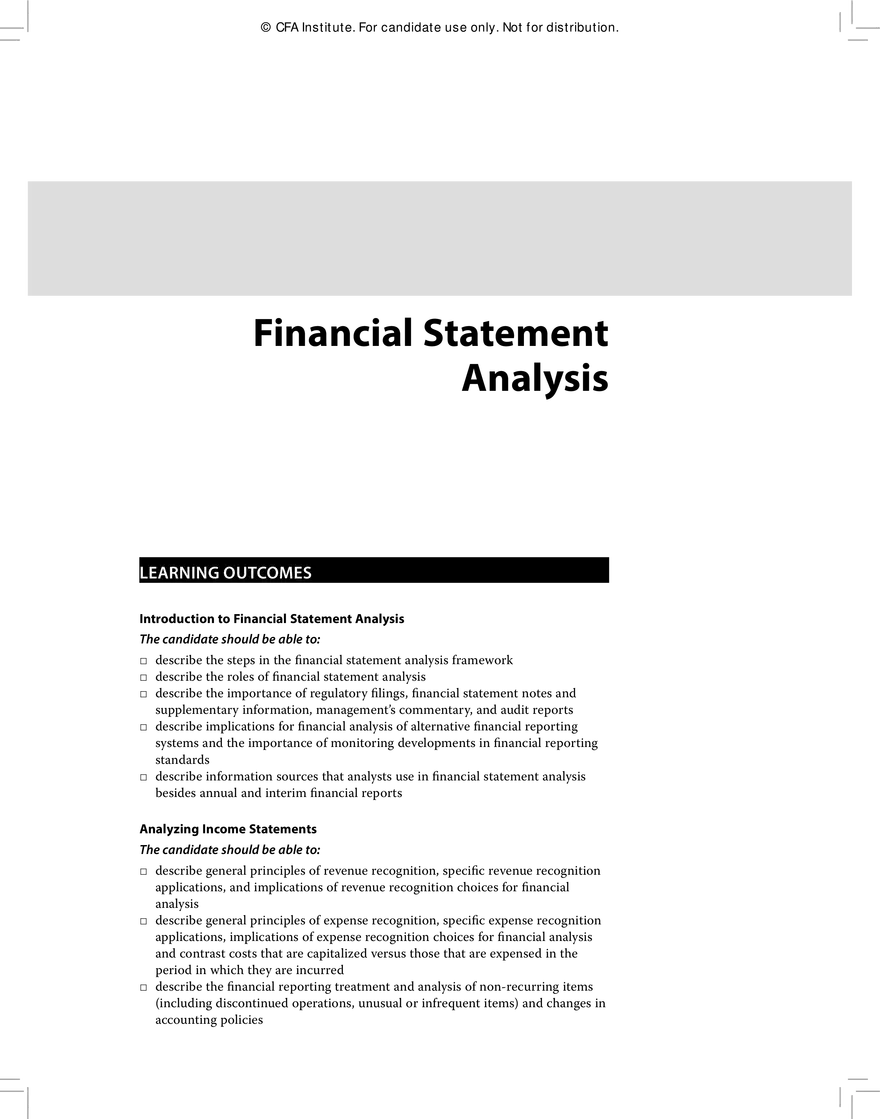 2024 Level I Topic Outlines - Page 3
