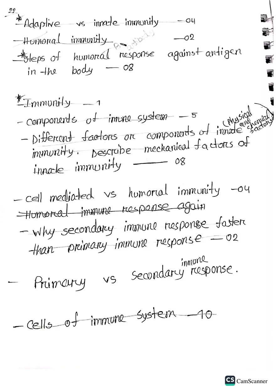 Imunnology Study Lecture Note - Page 2