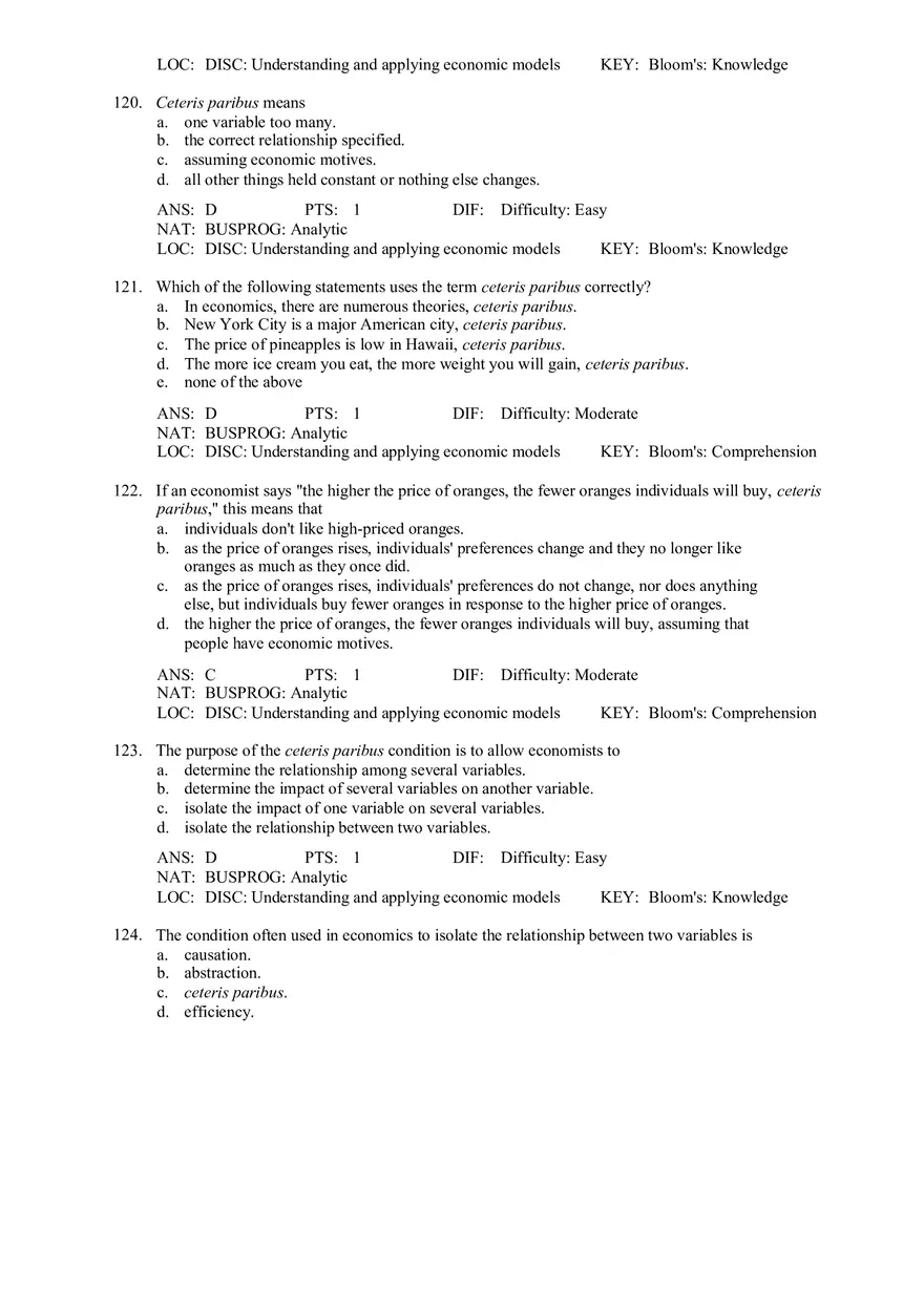 Chapter 1 What Economics Is About Part 3 - Page 11