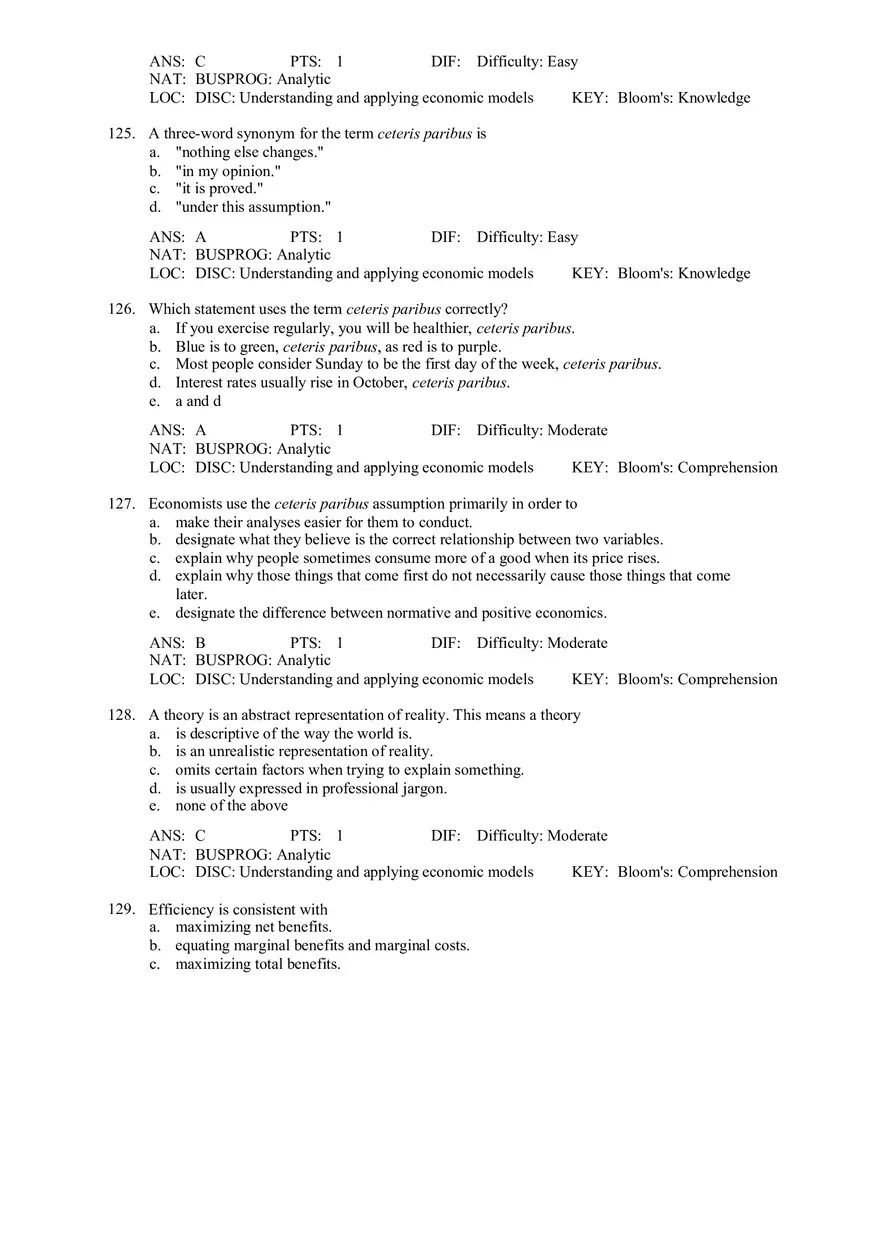 Chapter 1 What Economics Is About Part 3 - Page 12