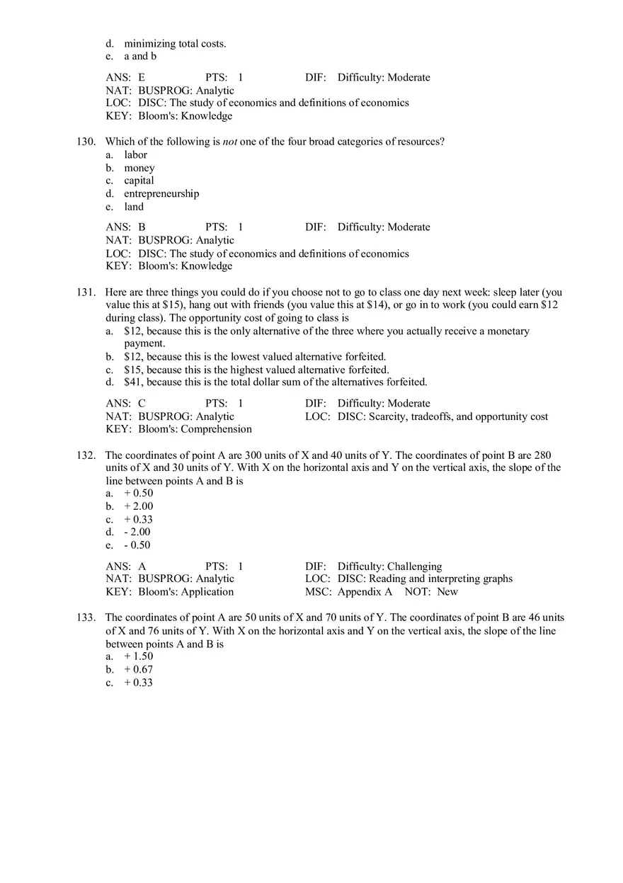 Chapter 1 What Economics Is About Part 3 - Page 13