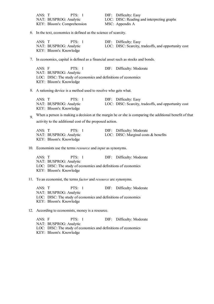 Chapter 1 What Economics Is About Part 3 - Page 15
