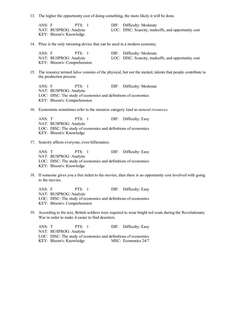 Chapter 1 What Economics Is About Part 3 - Page 3