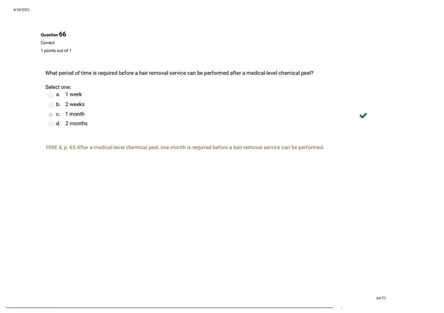 Written Prep Assessment  Attempt Review Part 7 - Page 7
