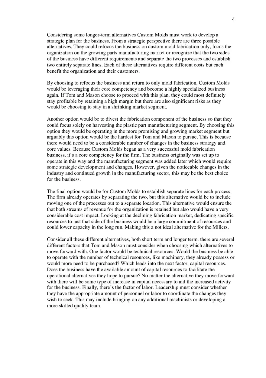 Case Study Custom Molds Inc - Page 4