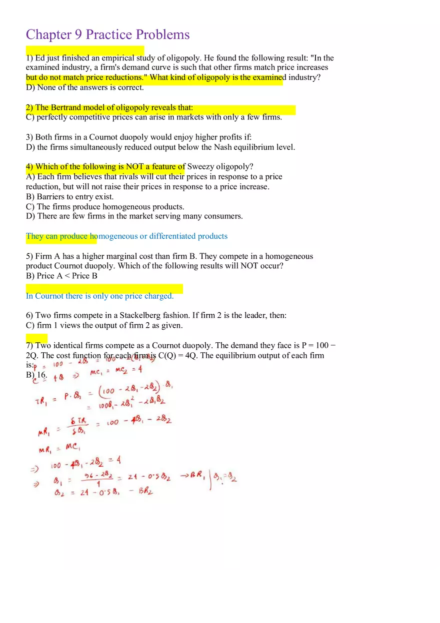 Econ Exam Chapter 9 - Page 11