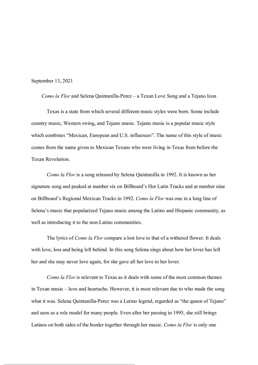 A Texan Love Song - Page 1