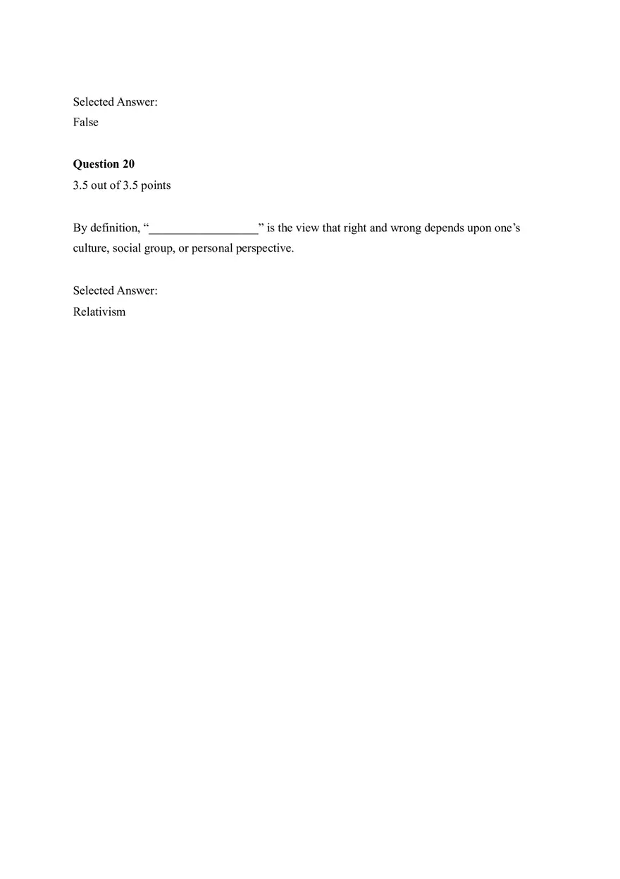 Religion Fall 2020 Quiz 6 - Page 6