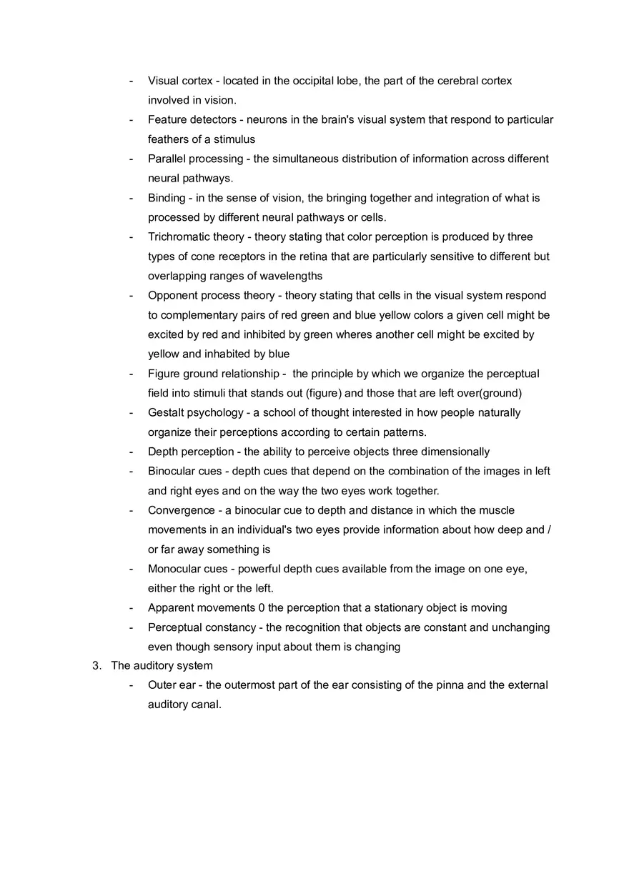 Chapter 3 Sensation and Perception - Page 2