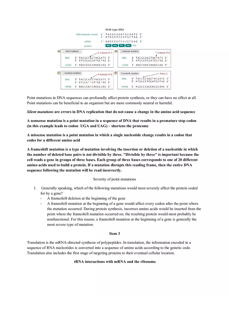 Mastering Biology Chapter 17 Assignment 7 - Page 13