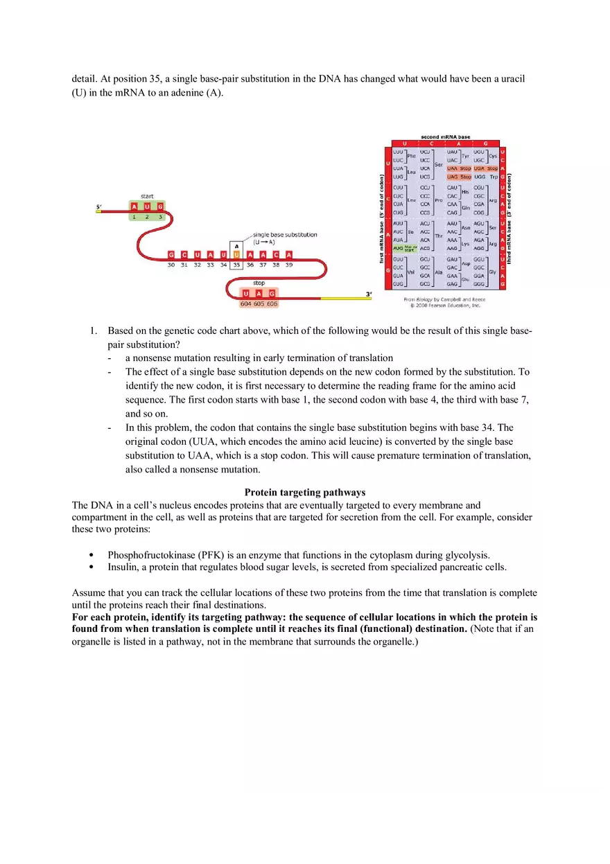 Mastering Biology Chapter 17 Assignment 7 - Page 15