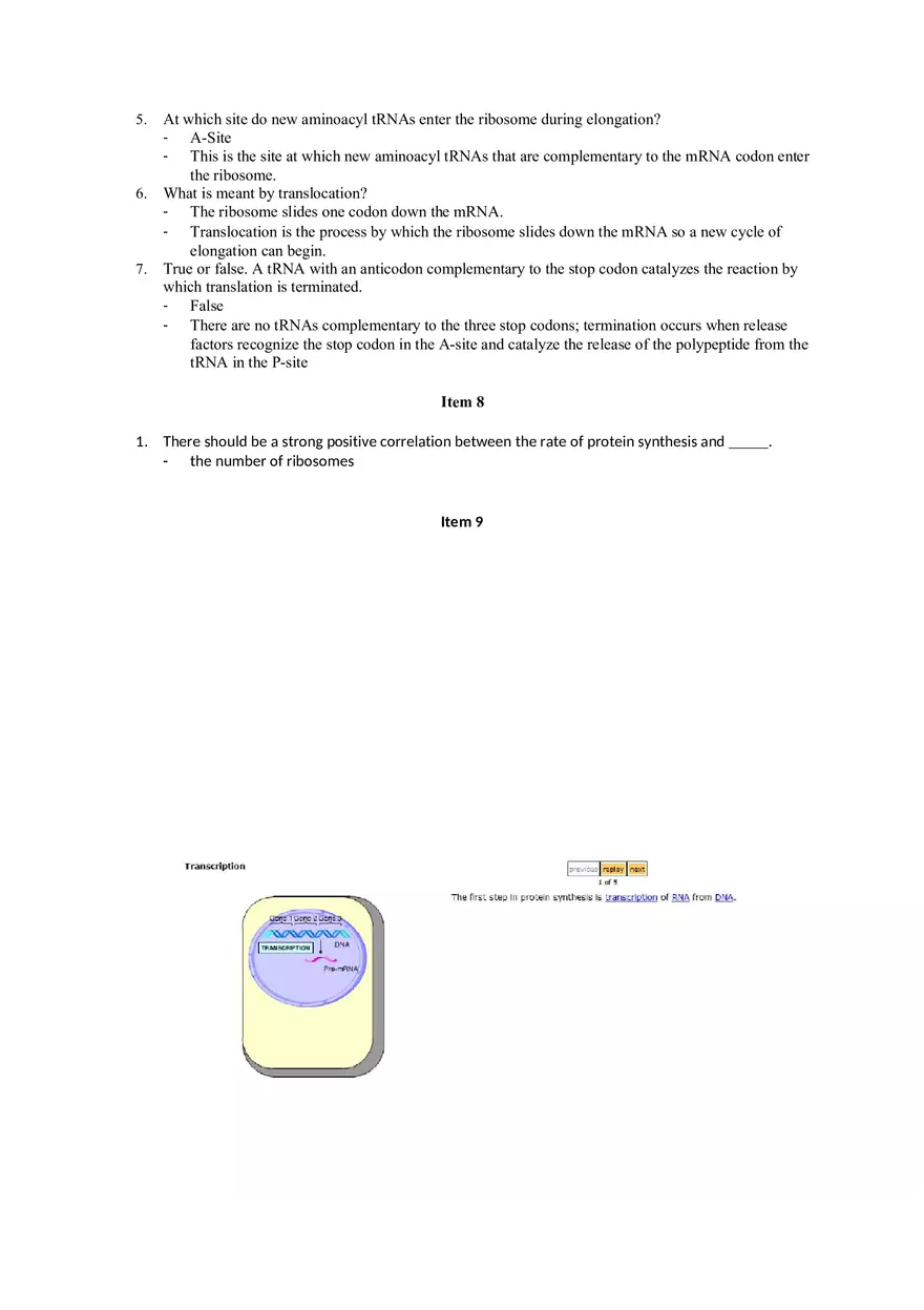 Mastering Biology Chapter 17 Assignment 7 - Page 20