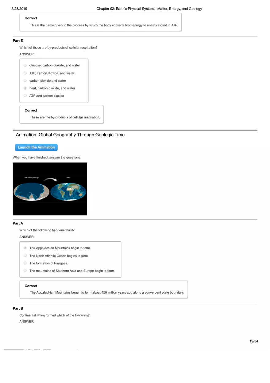 Earth's Physical Systems Matter, Energy, and Geology - Page 11