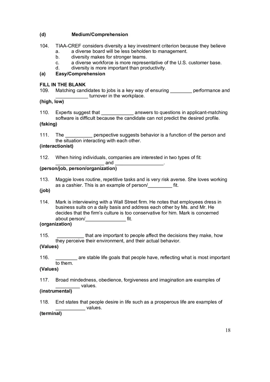 Chapter 3 Understanding People at Work Individual Differences and Perception - Page 9