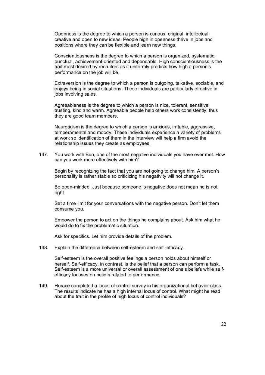 Chapter 3 Understanding People at Work Individual Differences and Perception - Page 14