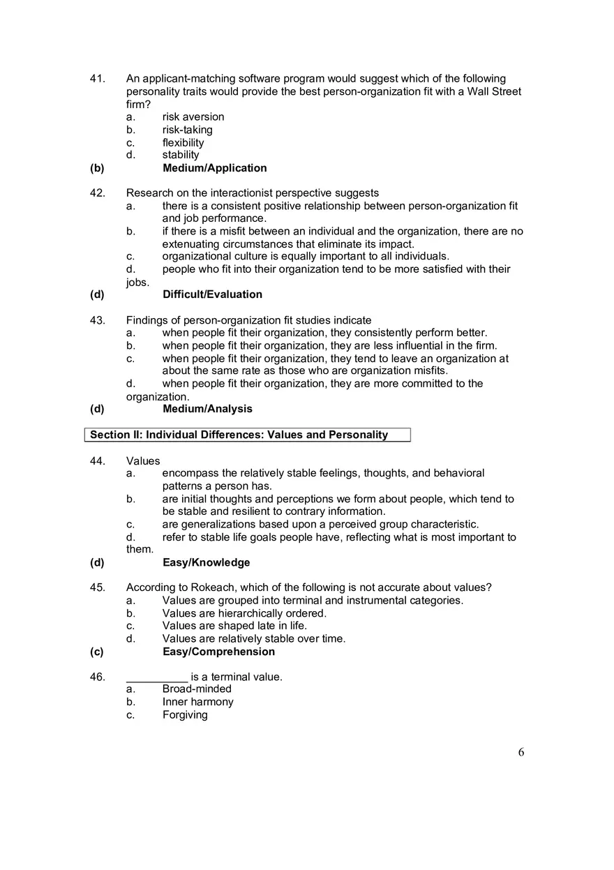Chapter 3 Understanding People at Work Individual Differences and Perception - Page 22