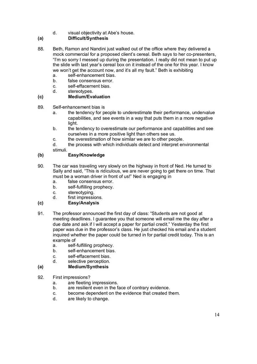 Chapter 3 Understanding People at Work Individual Differences and Perception - Page 5