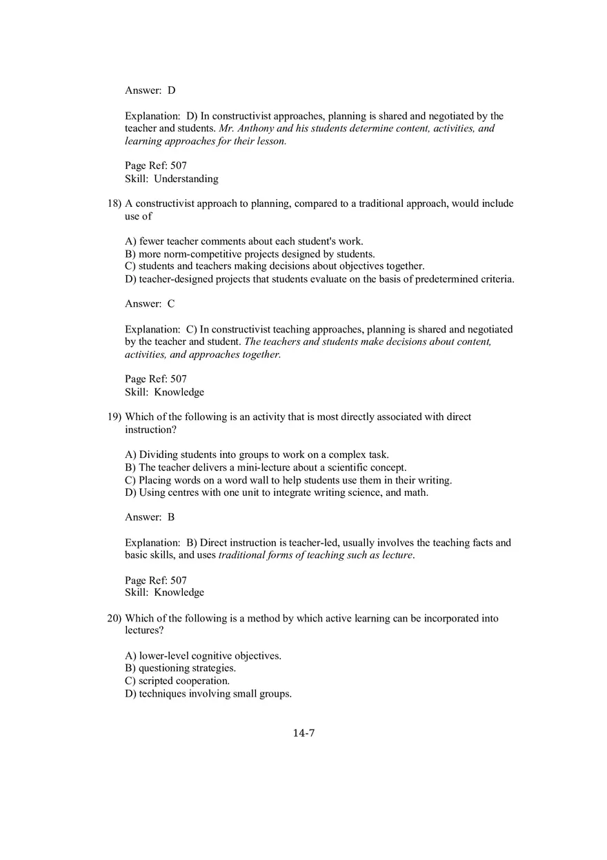 Chapter 14 Teaching Every Student - Page 22