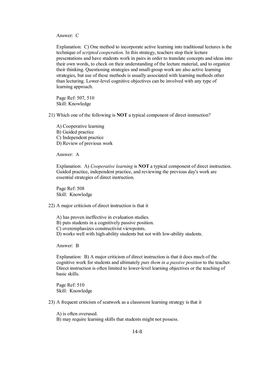 Chapter 14 Teaching Every Student - Page 23