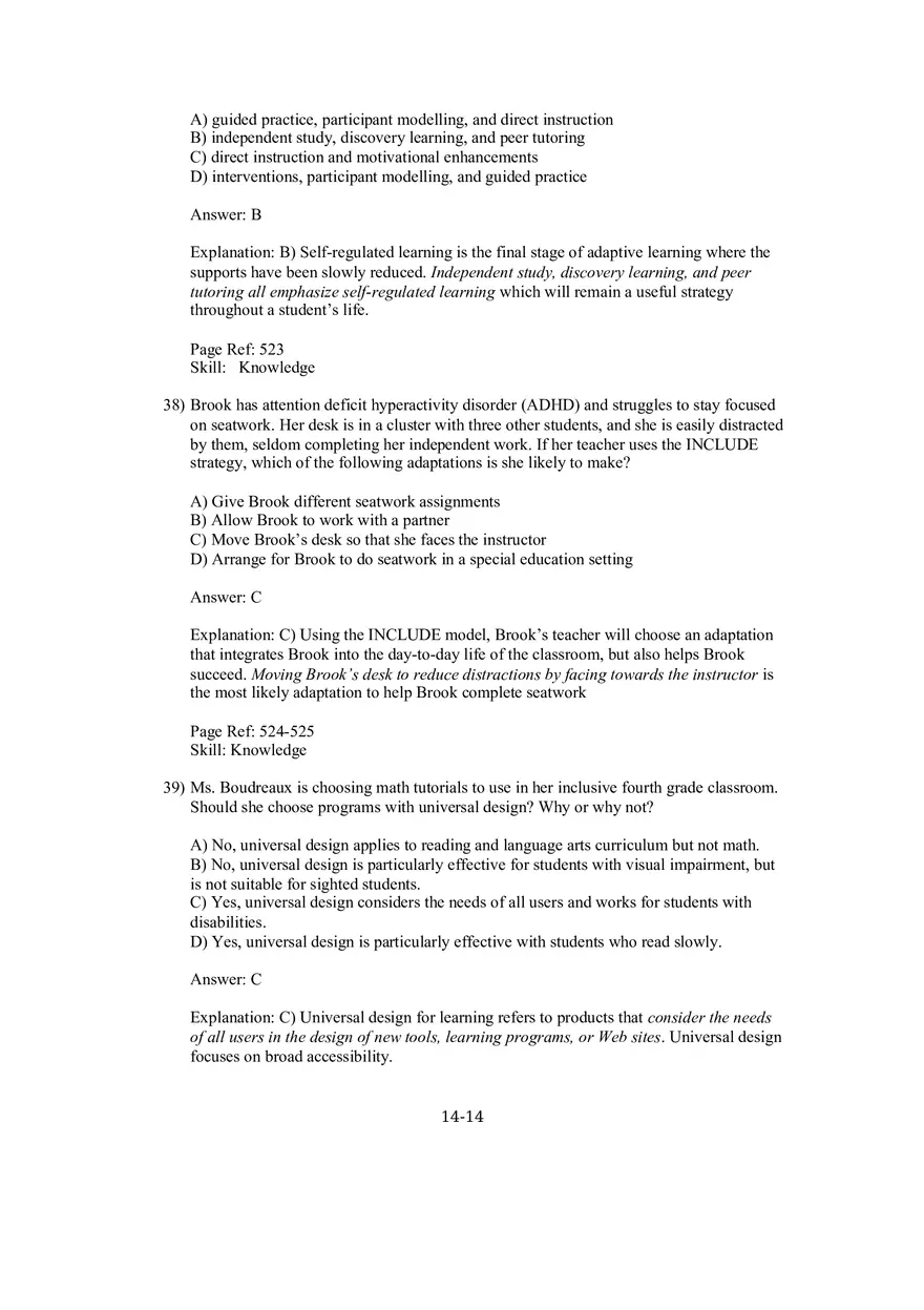 Chapter 14 Teaching Every Student - Page 6