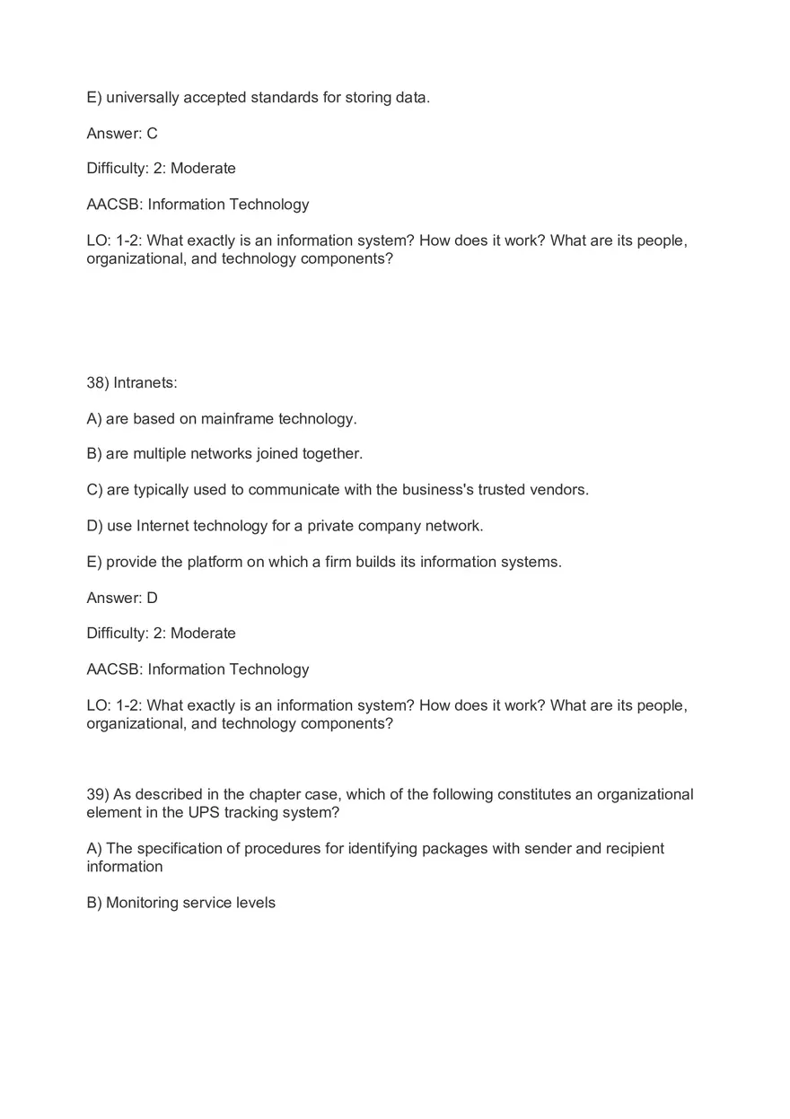 Chapter 1 Business Information Systems in Your Career Part 2 - Page 7