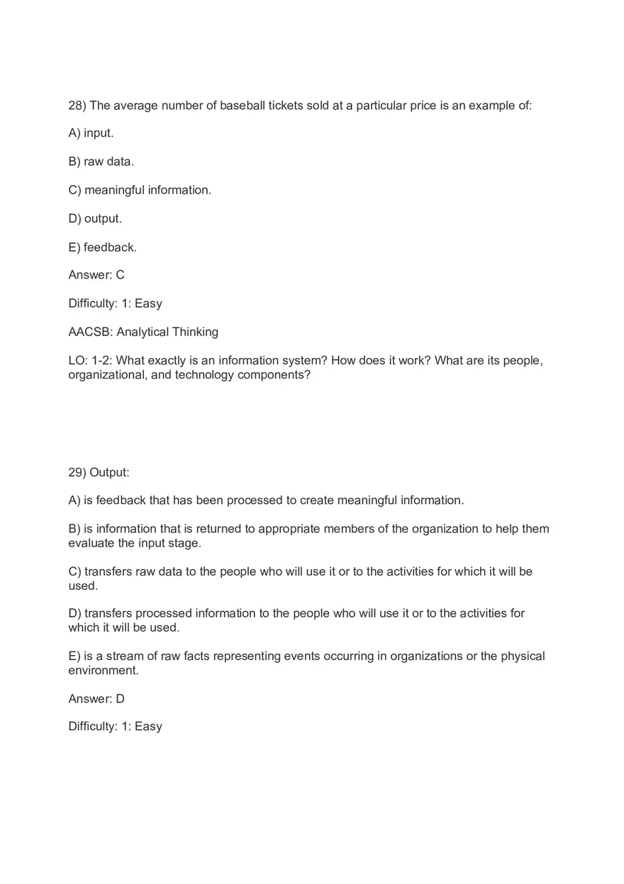 Chapter 1 Business Information Systems in Your Career Part 2 - Page 2