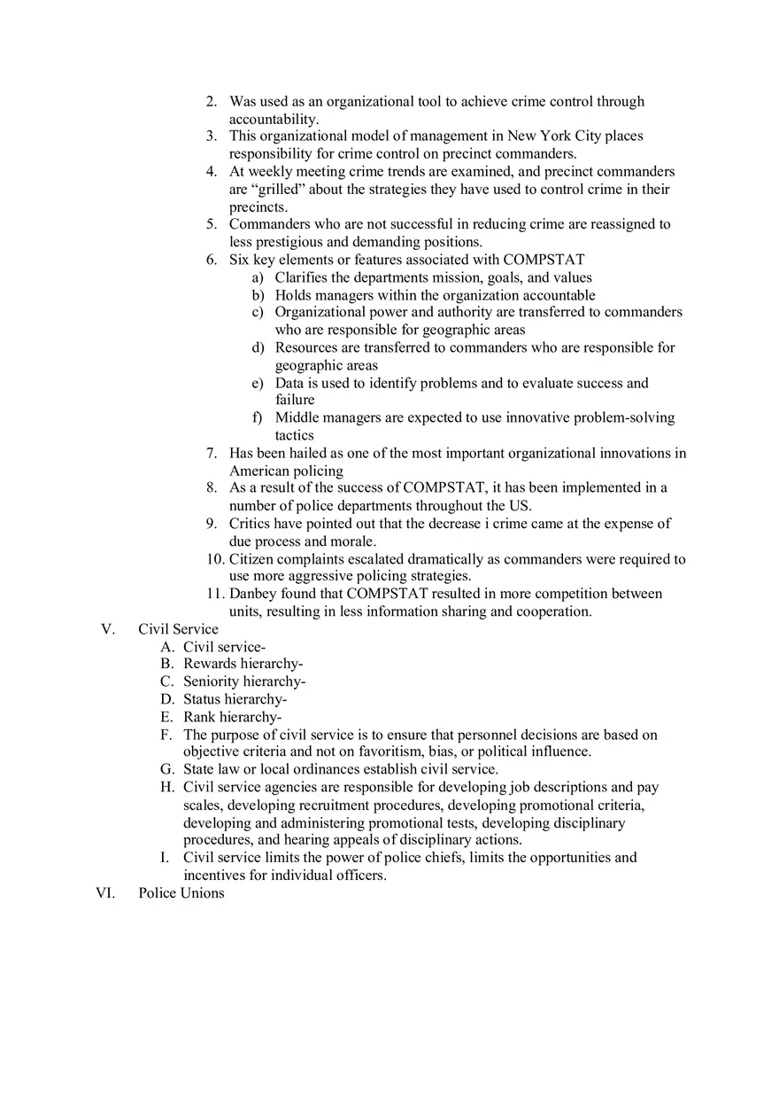 Chapter 4 Police Organizations - Page 5