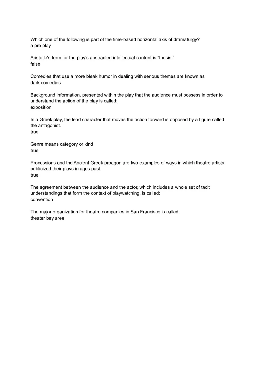 Theatre Signifies All the Following - Page 2