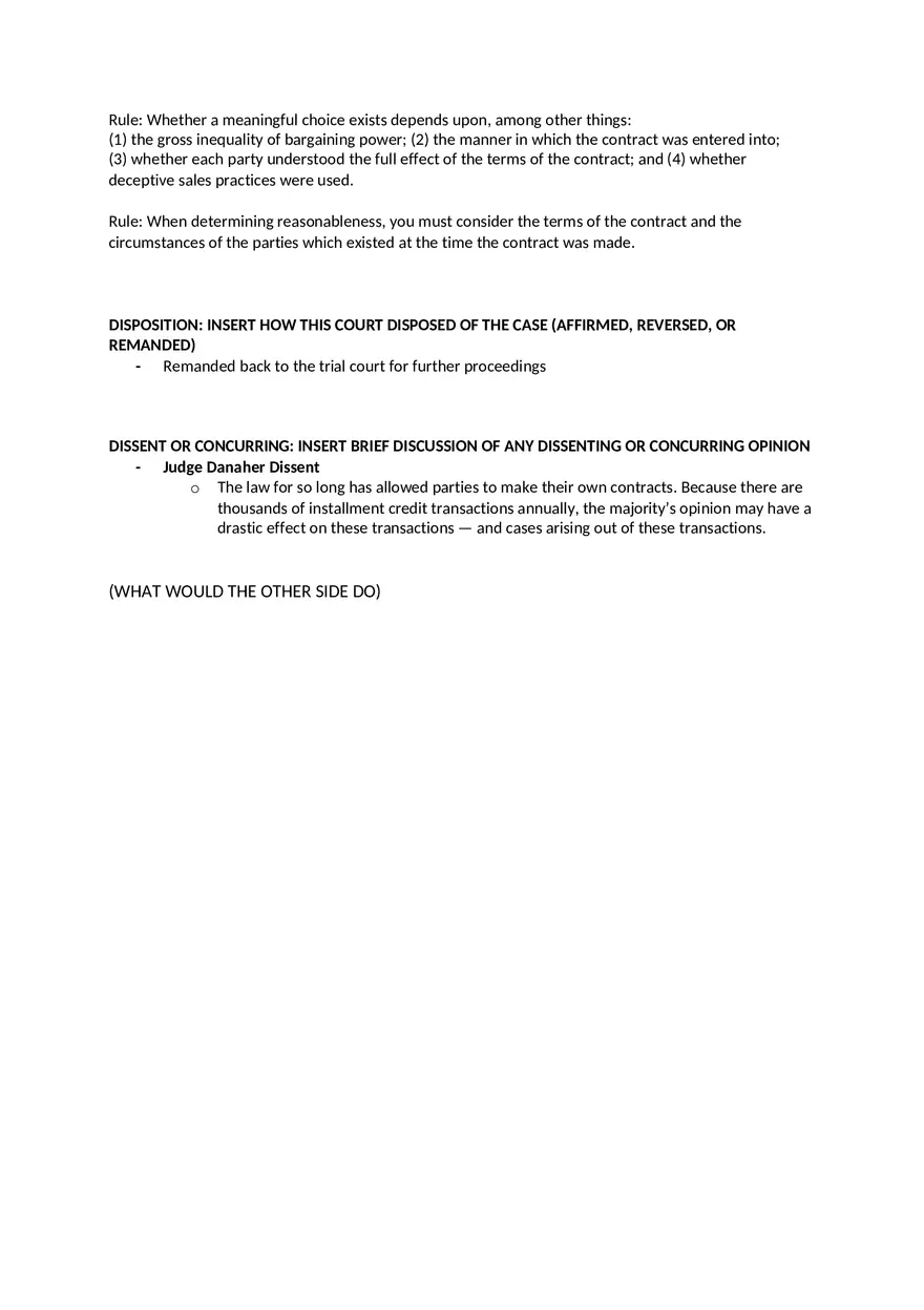 Williams v Walker-Thomas Furniture CO - Page 2