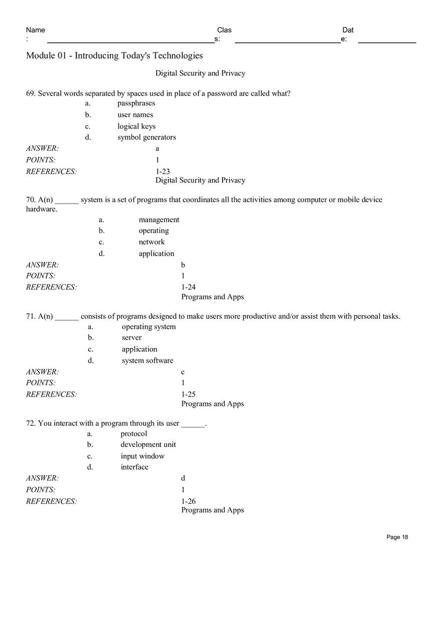 Module 01 Introducing Todays Technologies - Page 10