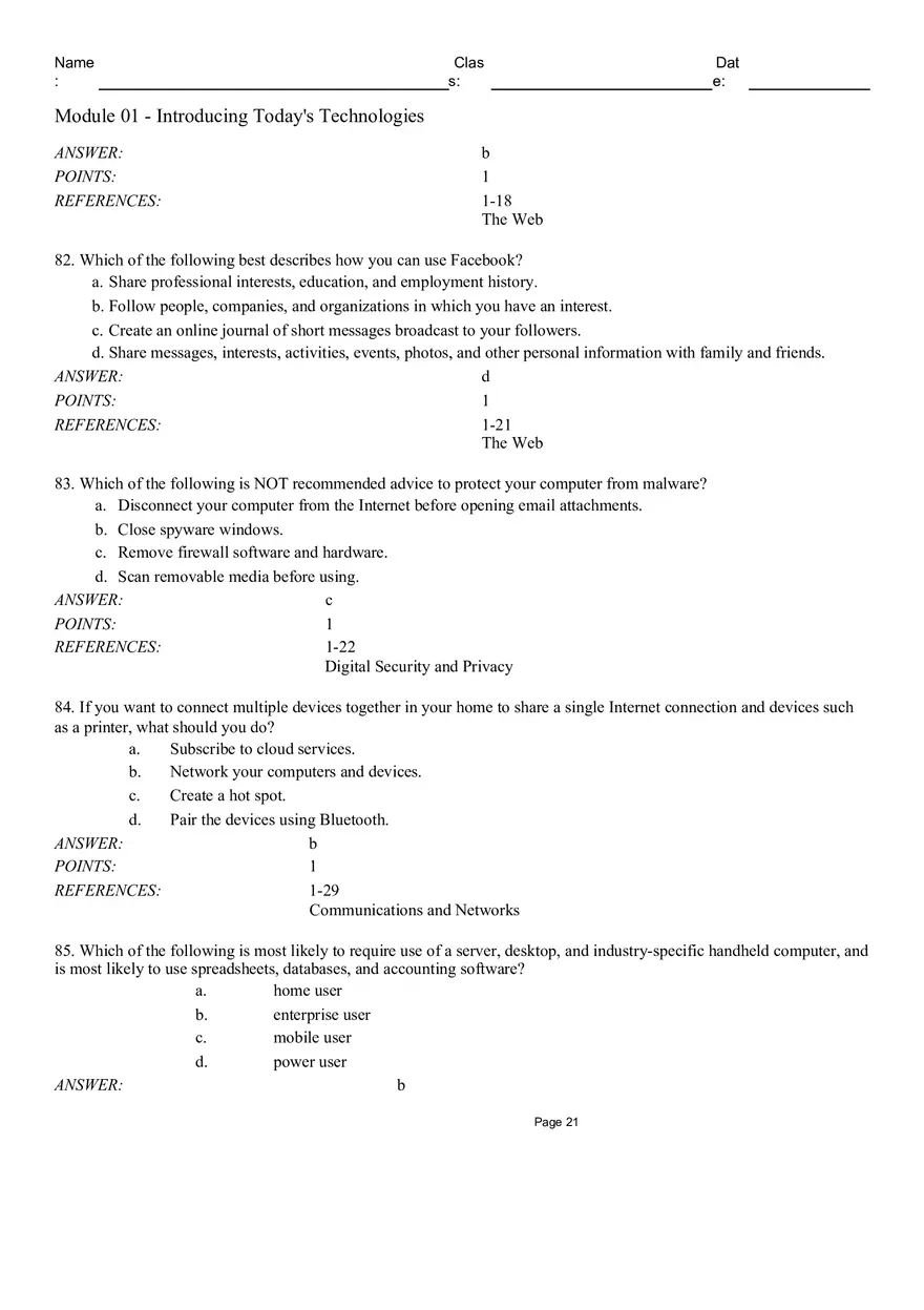 Module 01 Introducing Todays Technologies - Page 14