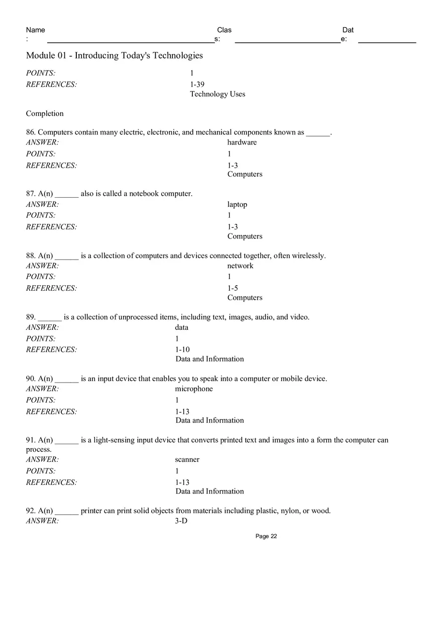 Module 01 Introducing Todays Technologies - Page 15