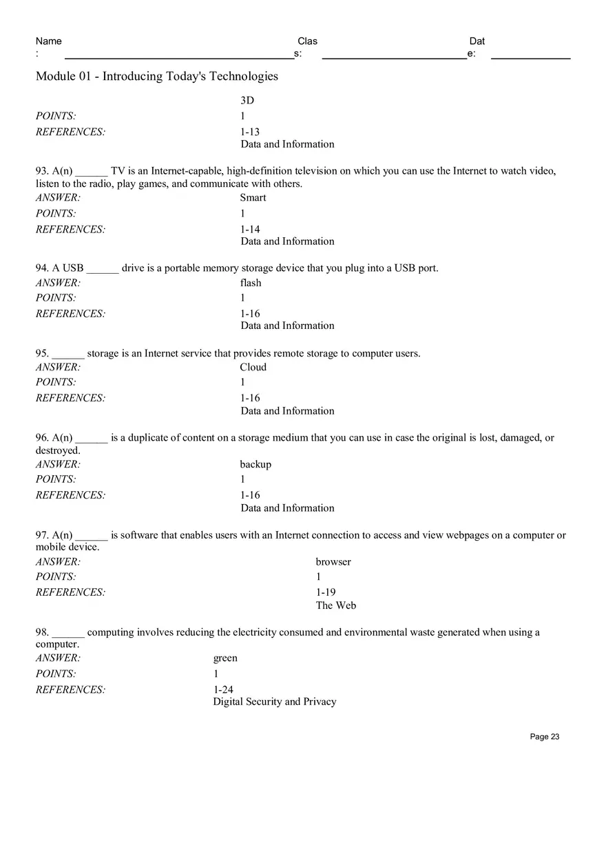 Module 01 Introducing Todays Technologies - Page 16