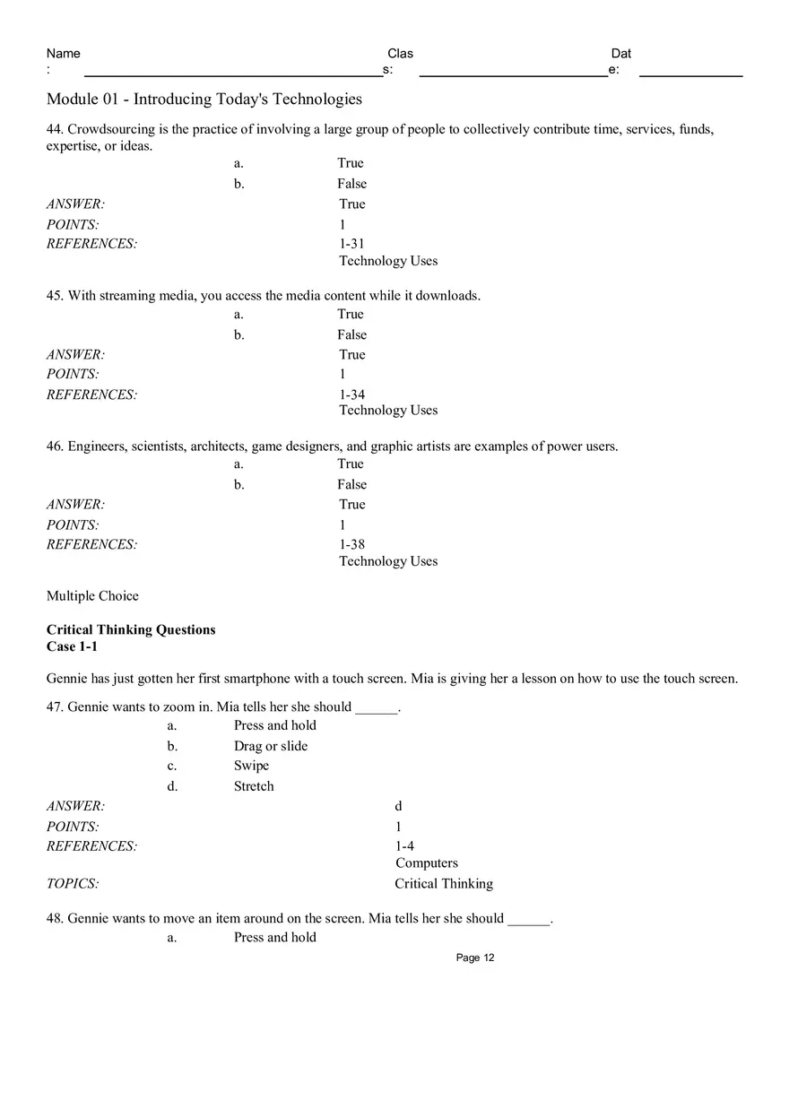 Module 01 Introducing Todays Technologies - Page 4
