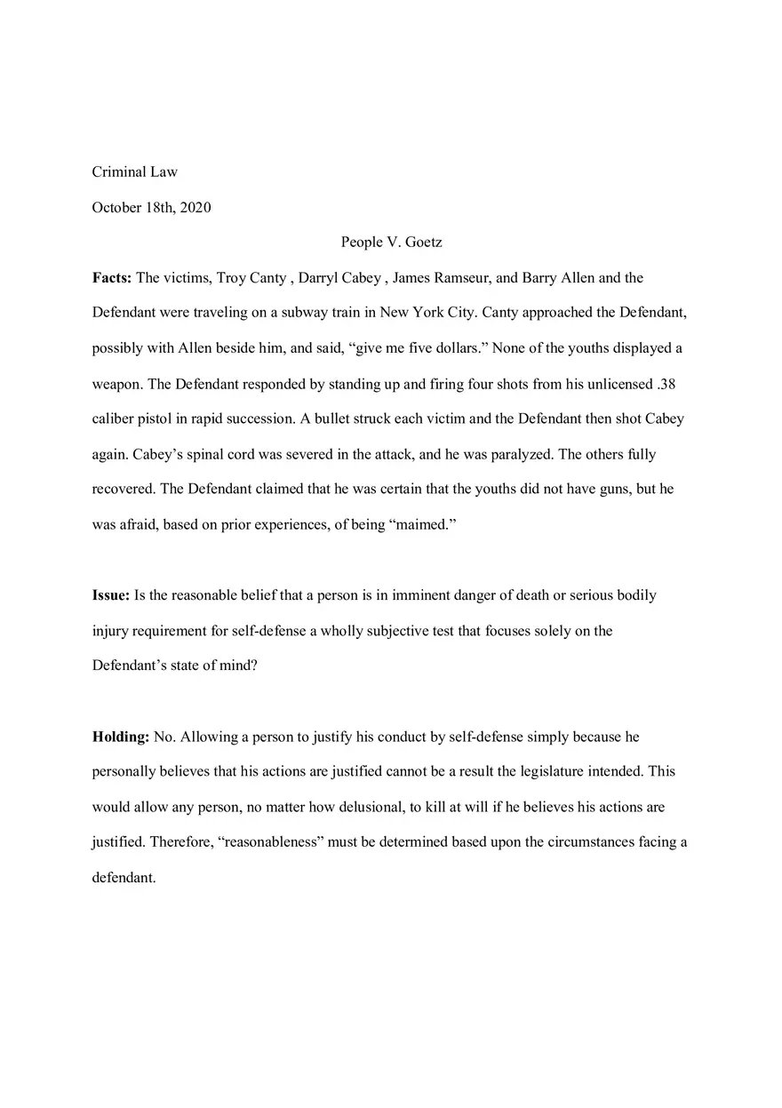 People v. Goetz - Page 1