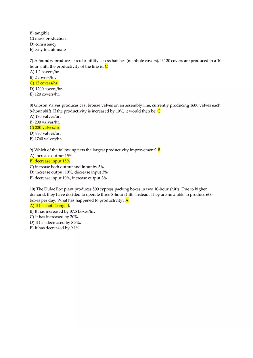 Which of the Following Attributes is Most Typical of a Service - Page 2